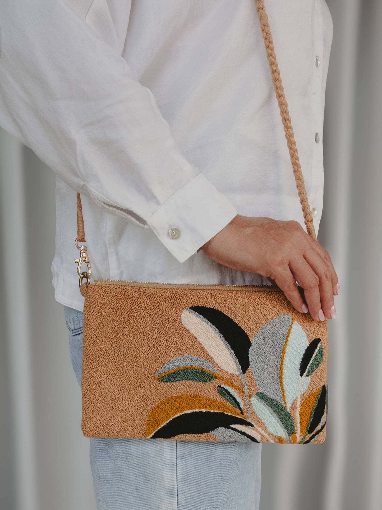 BOTANICAL CROSSBODY ALUNA BAG