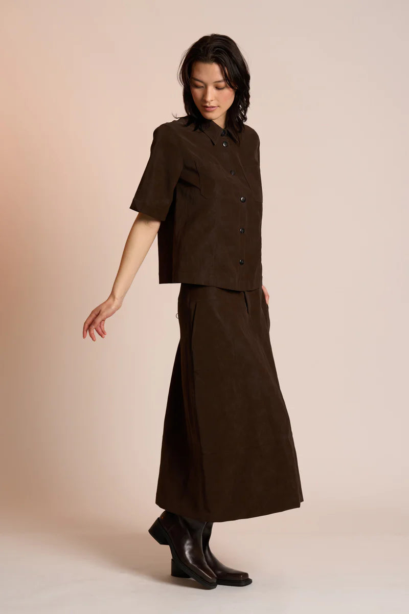 DYLAN SKIRT - CAROB