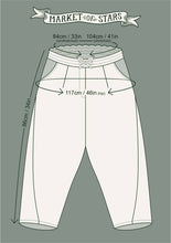 Load image into Gallery viewer, ARTISTS PANTS - MAKE A WISH WITH WISHBONE & DANDELION
