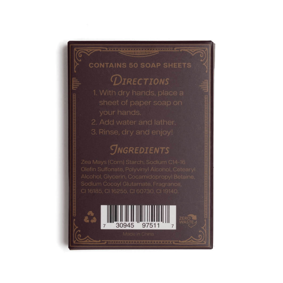 PAPER SOAP - SPICED PEAR