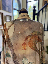Load image into Gallery viewer, OPERA DUSTER - LOVELIGHT WOODLAND DEER & SWALLOW