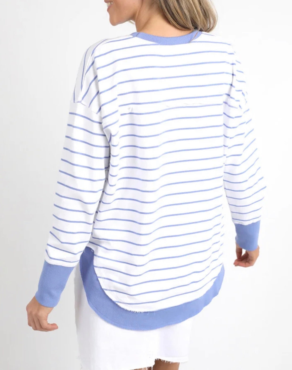 SIMPLIFIED CREW - STRIPE