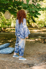 Load image into Gallery viewer, ARTISTS CROPPED PANT - LET THE LIGHT IN DELFT PRINT
