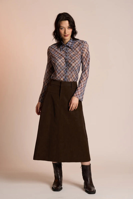 DYLAN SKIRT - CAROB