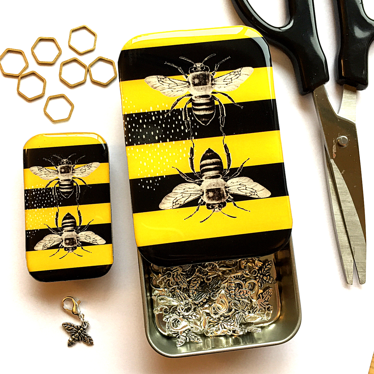 BEE NOTIONS TIN - 2 SIZES