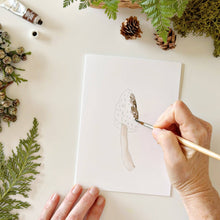 Load image into Gallery viewer, MUSHROOMS PAINTABLE CARDS