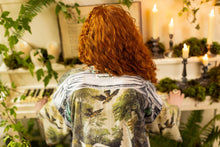 Load image into Gallery viewer, PIXIE CROPPED DUSTER - THEATRE OF DREAMS WITH SWAN