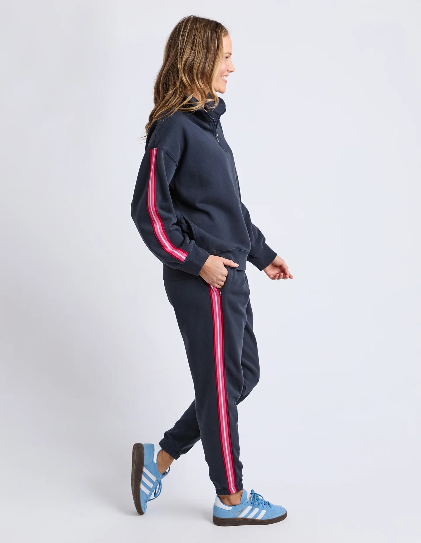 LOVER 1/4 ZIP - NAVY