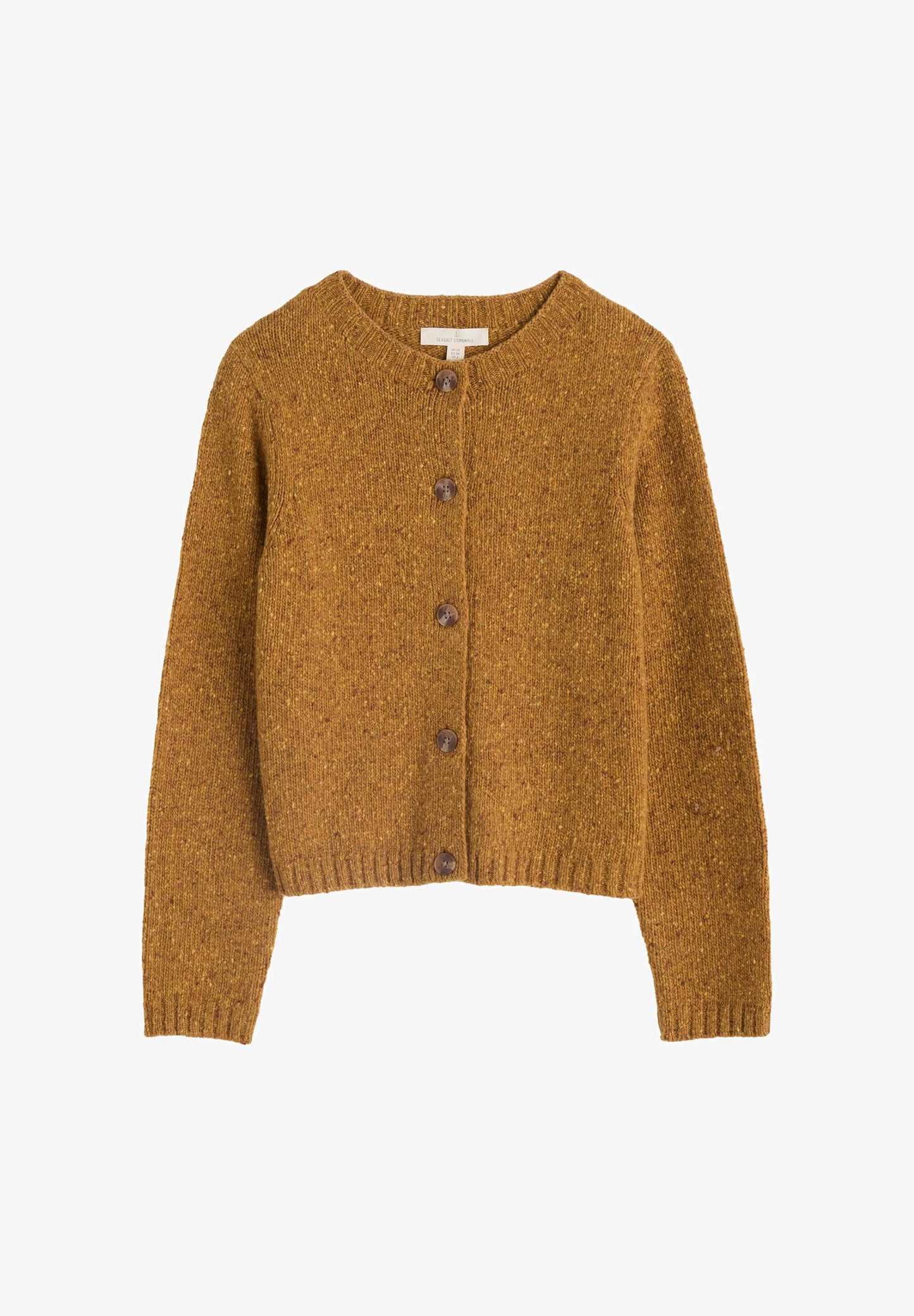 DAWSON PICK MERINO CARDIGAN - MARSHLAND