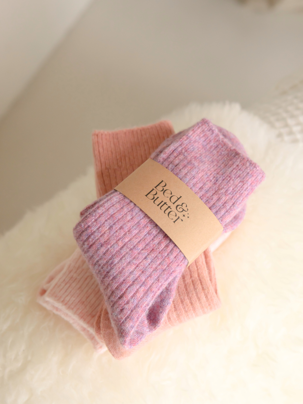 THE COMFIEST SOCKS - KNEE HIGH - HEATHER ROSE