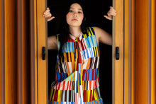 Load image into Gallery viewer, PAPER TRAIL DRESS - CARNIVAL
