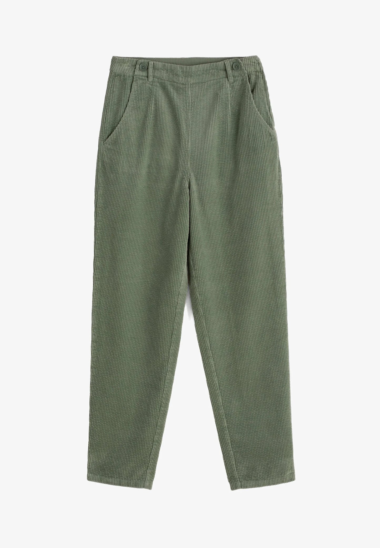 TRETHORNES TROUSER - DUSKY GREEN