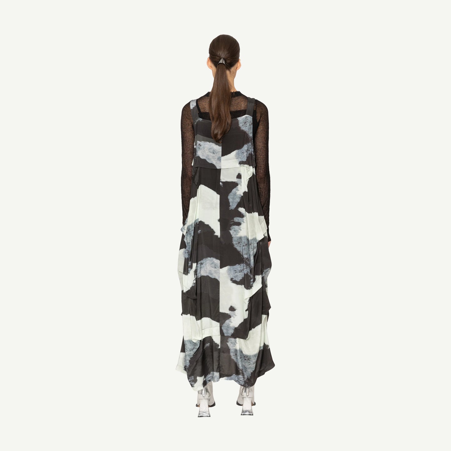 VALEN DRESS - GLACIER PRINT