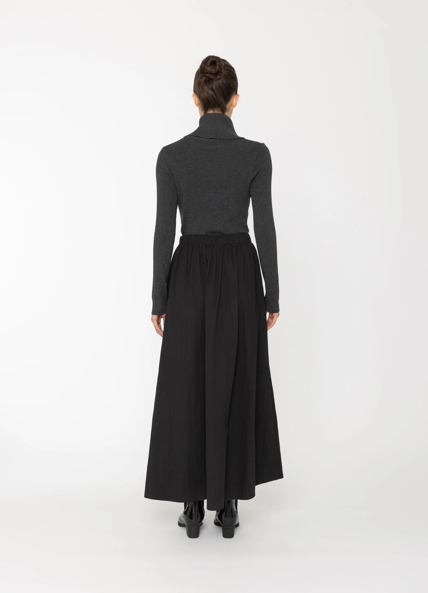 FAYE TOP - CHARCOAL