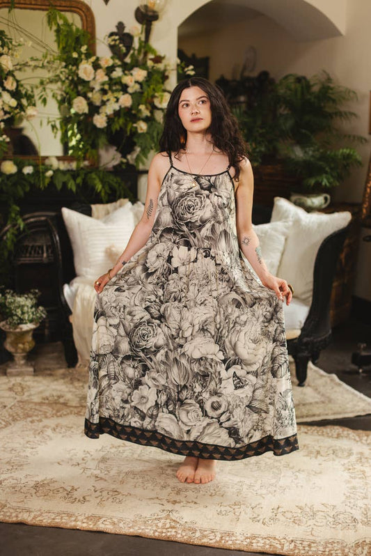 HONEY & THE MOON BOHÉME MAXI SLIP DRESS