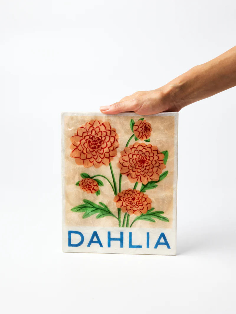 MARKET WALL ART - DAHLIA