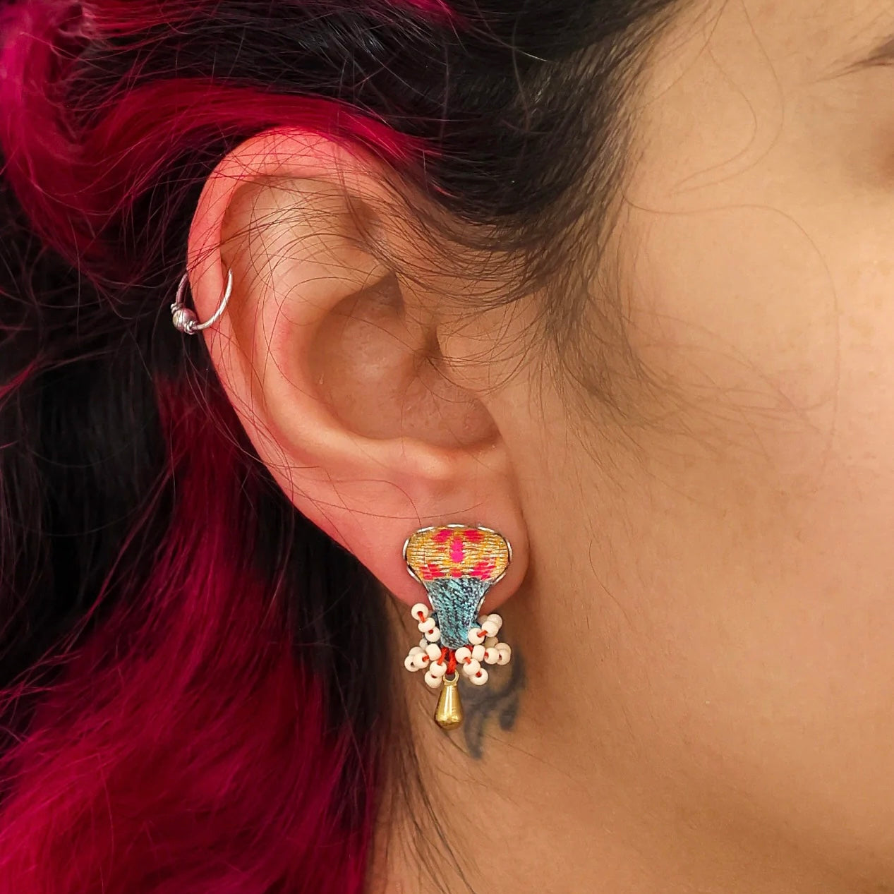 DAWN SMALL STUD EARRINGS - SUMMER SKIES SET