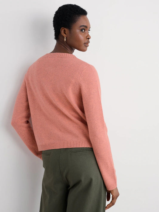 TERN TIDE CARDIGAN - DUSTY ROSE