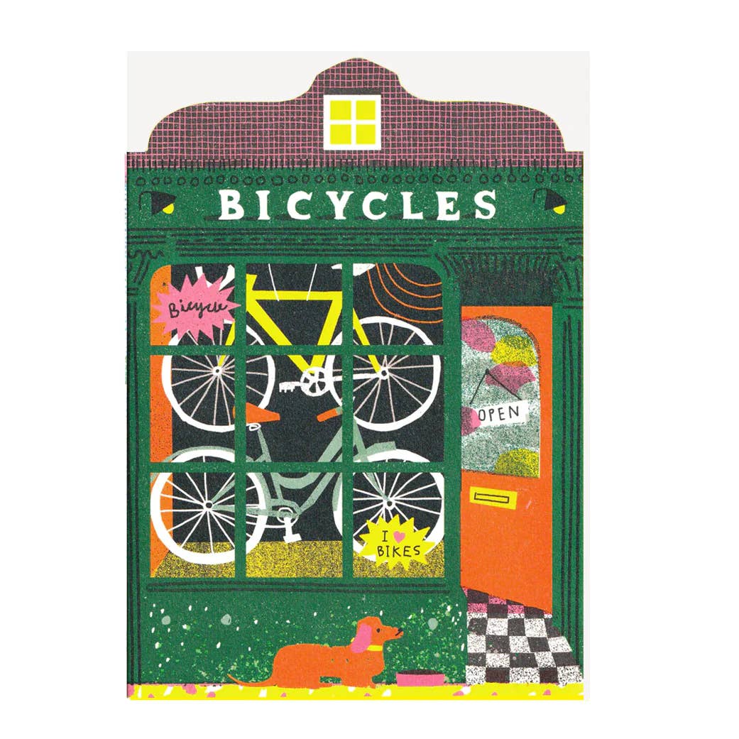 CARD - BICYCLE SHOP