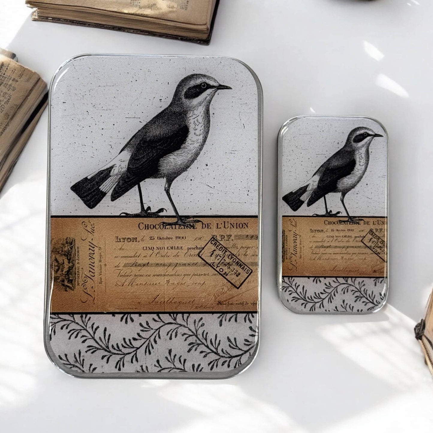 LITTLE BIRD NOTIONS TINS - 2 SIZES