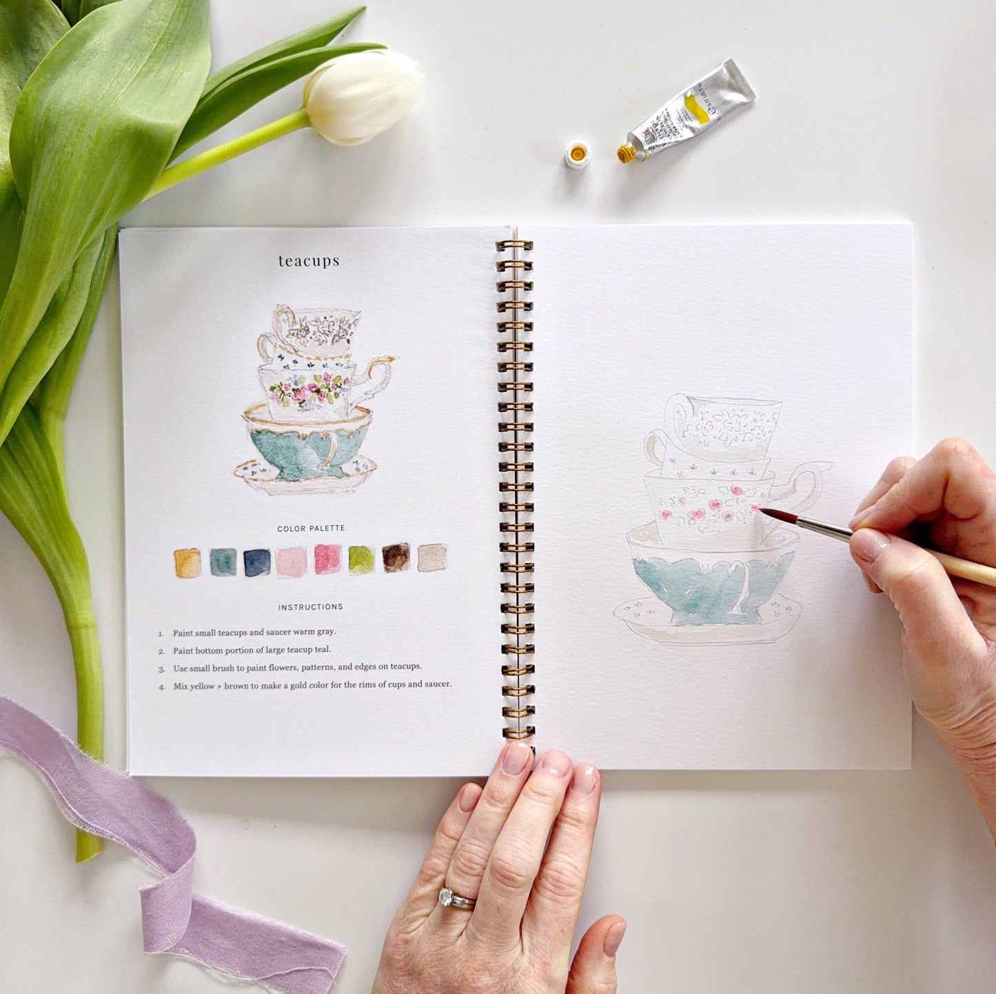 SPRING WATERCOLOUR WORKBOOK