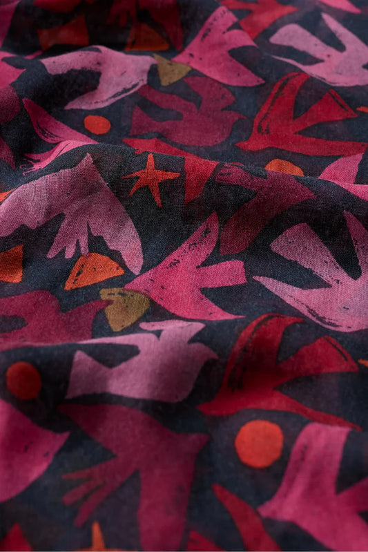 PRETTY CIRCLE SCARF - PAPER BIRDS JAM