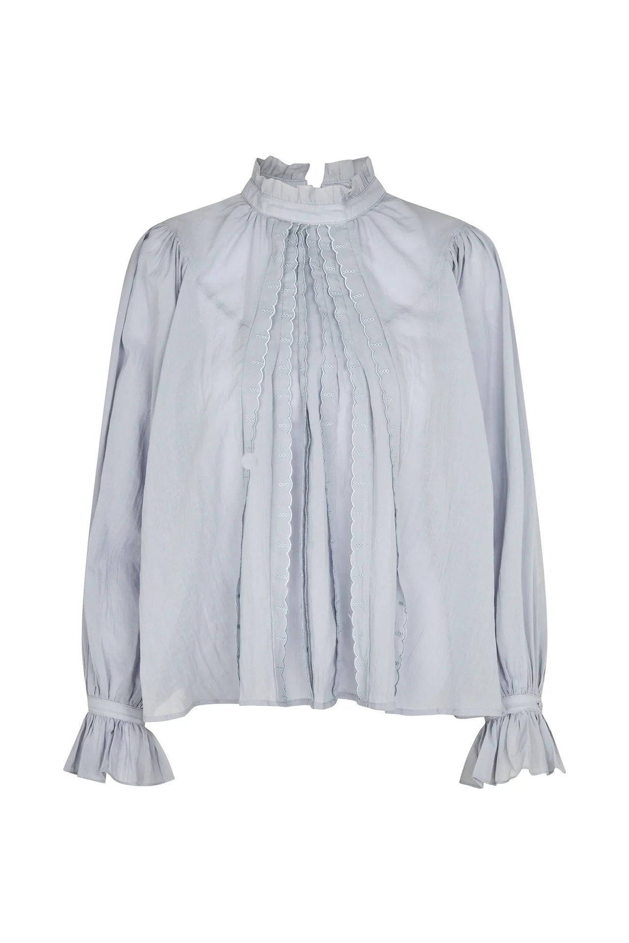 PRESLEY SHIRT - DUSTY BLUE