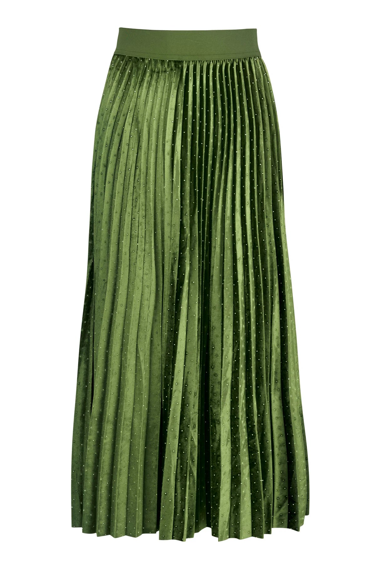 FOREVER LONG SKIRT - KHAKI
