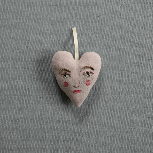 HANDSOME HEART - COTTON & LAVENDER FILLED