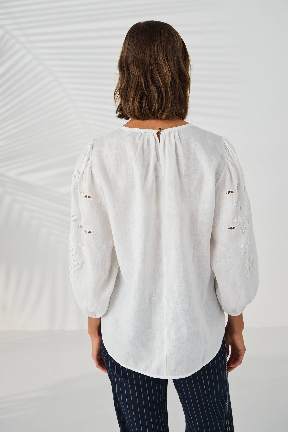 RAFFA TOP - WHITE