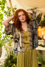 Load image into Gallery viewer, PIXIE CROPPED DUSTER - THEATRE OF DREAMS WITH SWAN