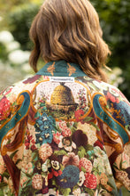 Load image into Gallery viewer, PIXIE CROPPED DUSTER - STAY GOLD WITH RABBITS & BEES