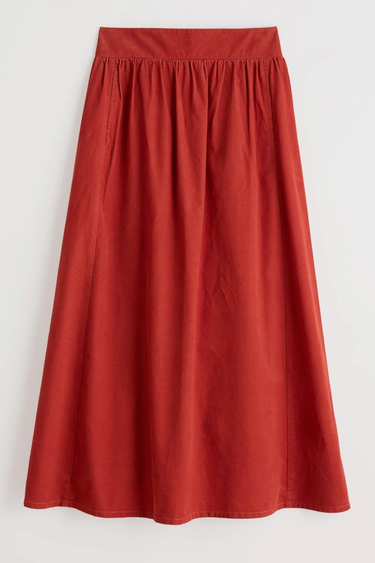 MEVAGISSEY SKIRT - DARK CINNAMON