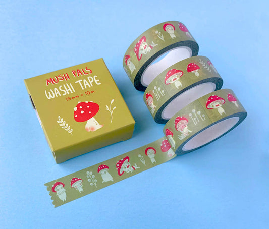 MUSH PALS - WASHI TAPE (MUSTARD)
