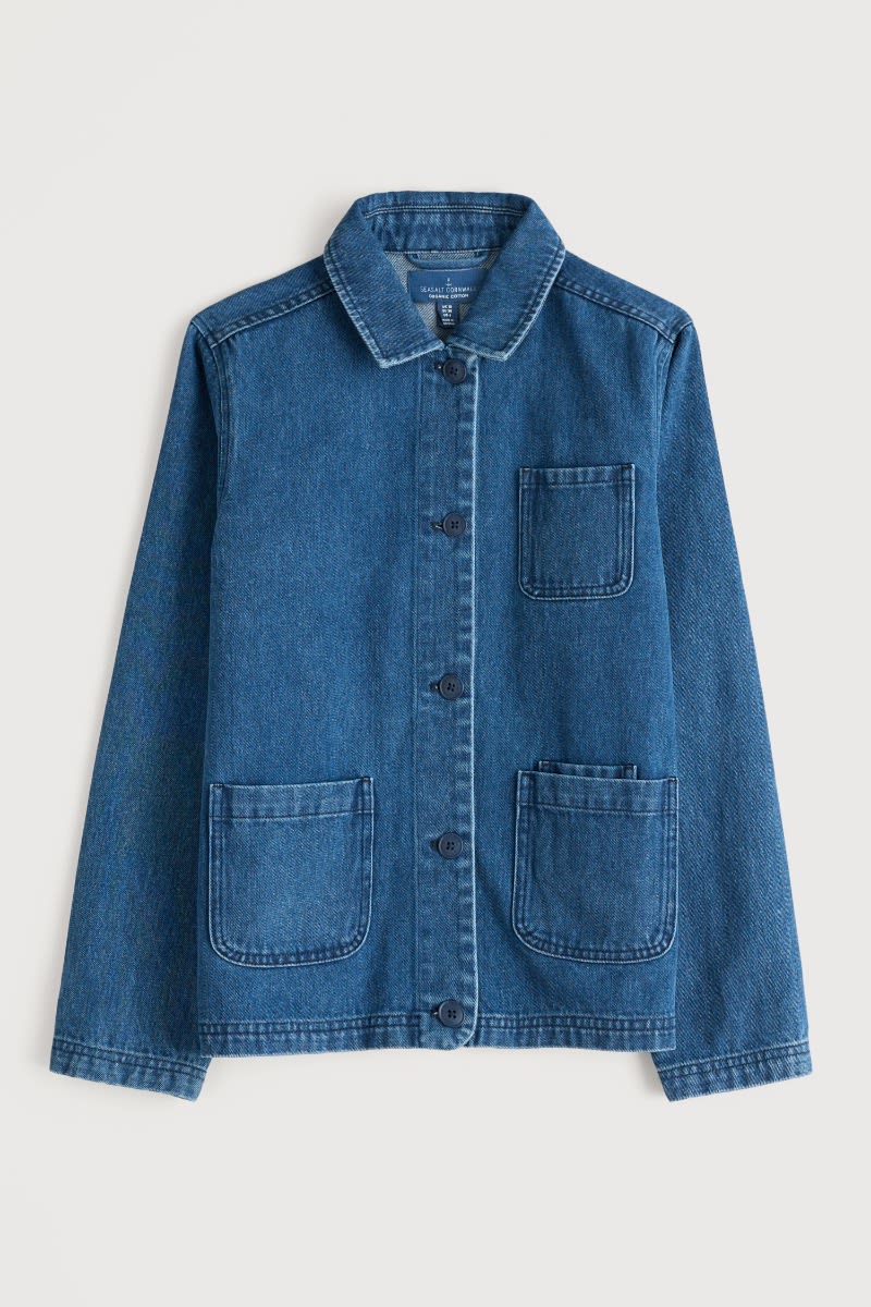READING ROCKS JACKET II - MID WASH HIGH TWIST