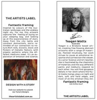 THE ARTIST’S LABEL SCARF - SILK - FANTASTIC FRAMING