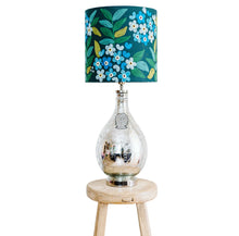 Load image into Gallery viewer, GLASS GENIE BOTTLE LAMP BASE - SILVER MERCURY