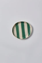 Load image into Gallery viewer, CABANA STRIPE PLATE - GREEN