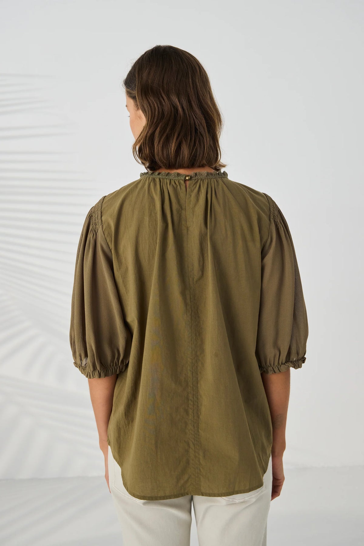 CHANTILLY TOP - CARGO