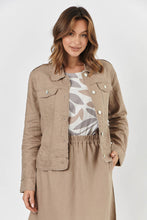 Load image into Gallery viewer, Linen Jacket - Choux