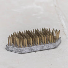 Load image into Gallery viewer, IKEBANA FLORISTS FROG WITH BRASS PINS