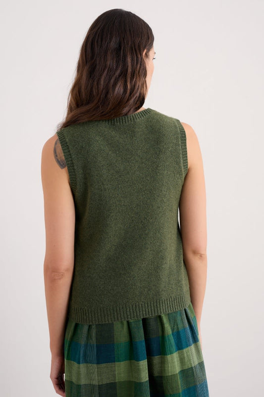 EAST VIEW VEST - LIGHT OLIVE