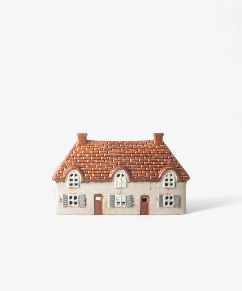 COTSWALD TEA LIGHT COTTAGE - IVORY
