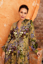Load image into Gallery viewer, TANGIERS DRESS - VIOLET CASCADE