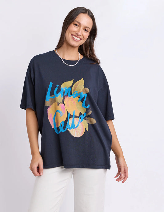 LEMONCELLO TEE - NAVY