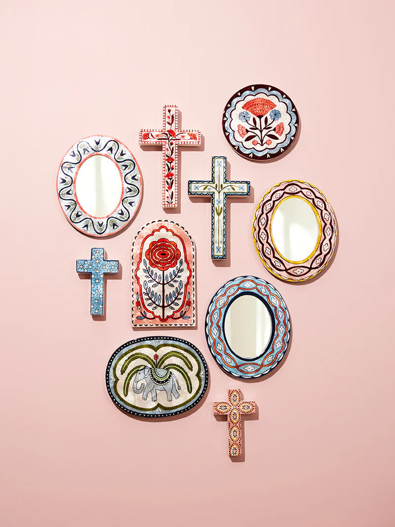SAMIRA WALL ART - FLOWER CIRCLE