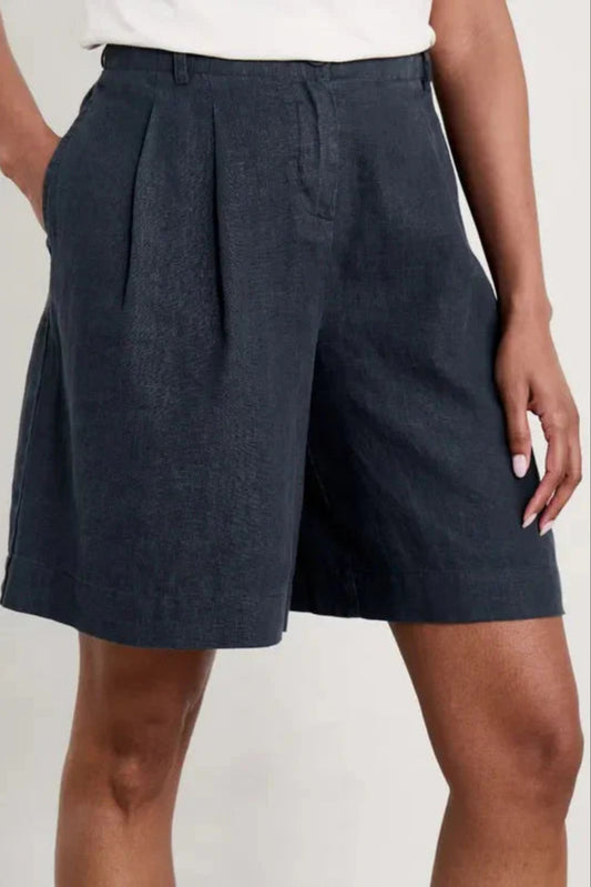 CLOVER BLOOMS SHORTS - MARITIME