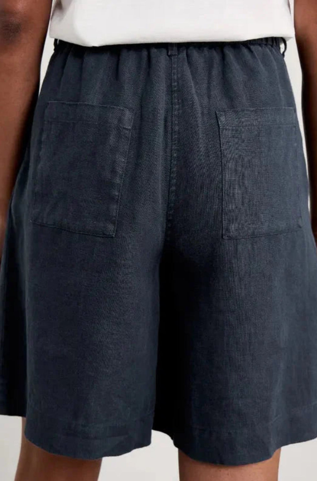 CLOVER BLOOMS SHORTS - MARITIME