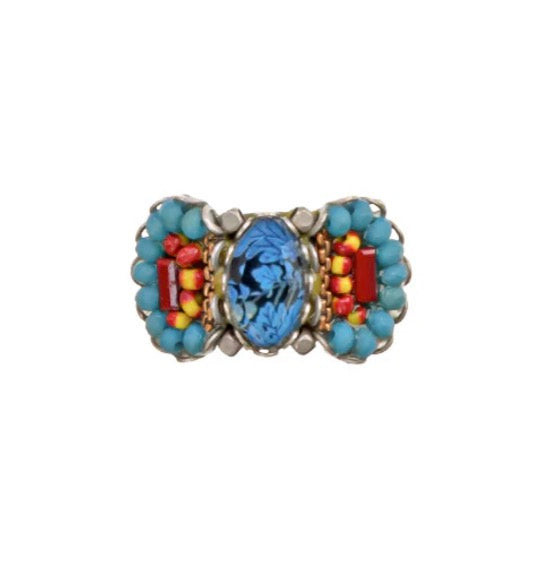 SOLSTICE BEADED RING - HEATWAVE SET