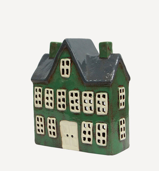 ALSACE TEA LIGHT MANOR GREEN